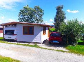 Luxus Wohnwagen Alpenblick